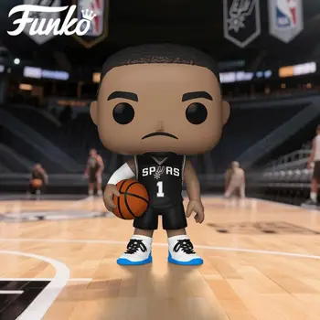 NBA Victor Wembanyama Funko Pop 聖安東尼奧 #174 乙烯基人偶限量版可動模型玩具可愛桌面擺件 10 最佳銷售 NBA人物 - №8