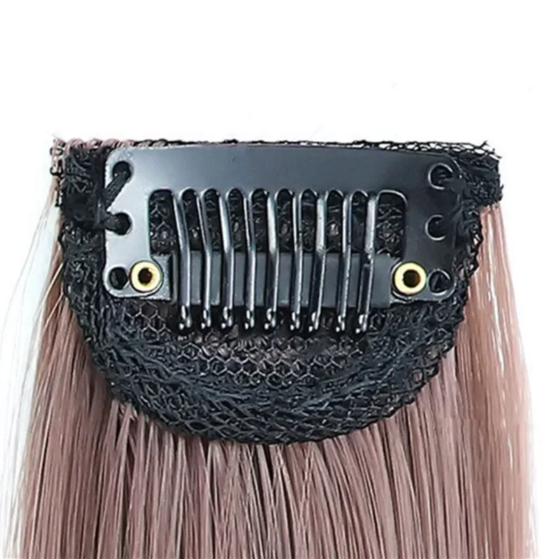 60cm Long Straight Hanging Ear Wig Clip Synthetic Clip In Hairpiece Accessories Hairpiece Hairpin