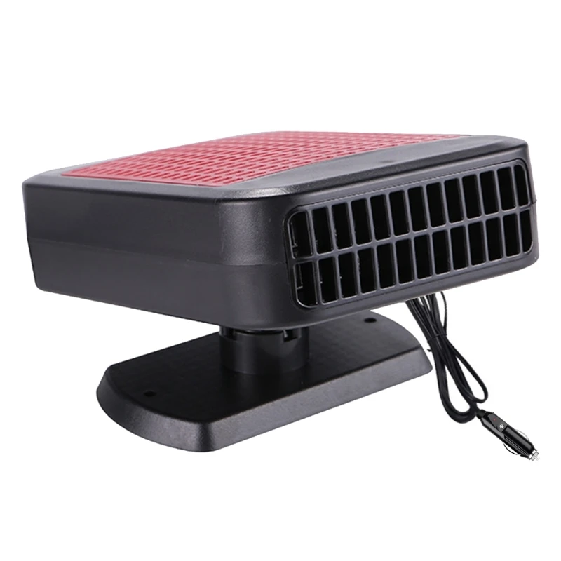 37JE Easy to Install 12V Vehicle Heater Fan Providing Immediate Warmth ABS Construction Safety Feature Low Power Consumption