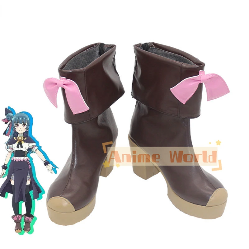 Jeu Lovelive Sunshine Yohane Cosplay chaussures Halloween carnaval bottes chaussures en polyuréthane Cosplay accessoires sur mesure