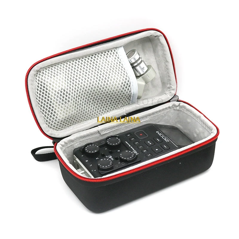 Caixa de ferramentas para microfone ZOOM H6 H5 H4N Pro, à prova d'água, à prova de choque, estojo de viagem selado, resistente a impactos, acessório para mala