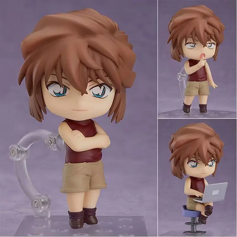 

2022 New 10cm Haibara Ai Anita Hailey Vi Graythorn Sherry Action figure toys doll Christmas gift with box