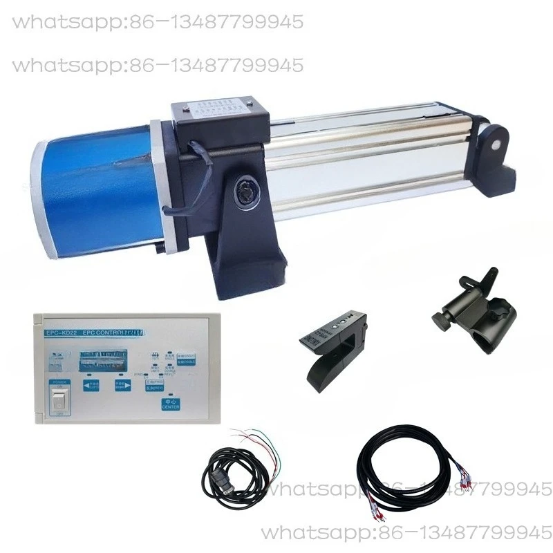 Correction Controller Synchronously Drives Sensor Automatic Edge Correction Actuator Brake Ultrasonic Correction System