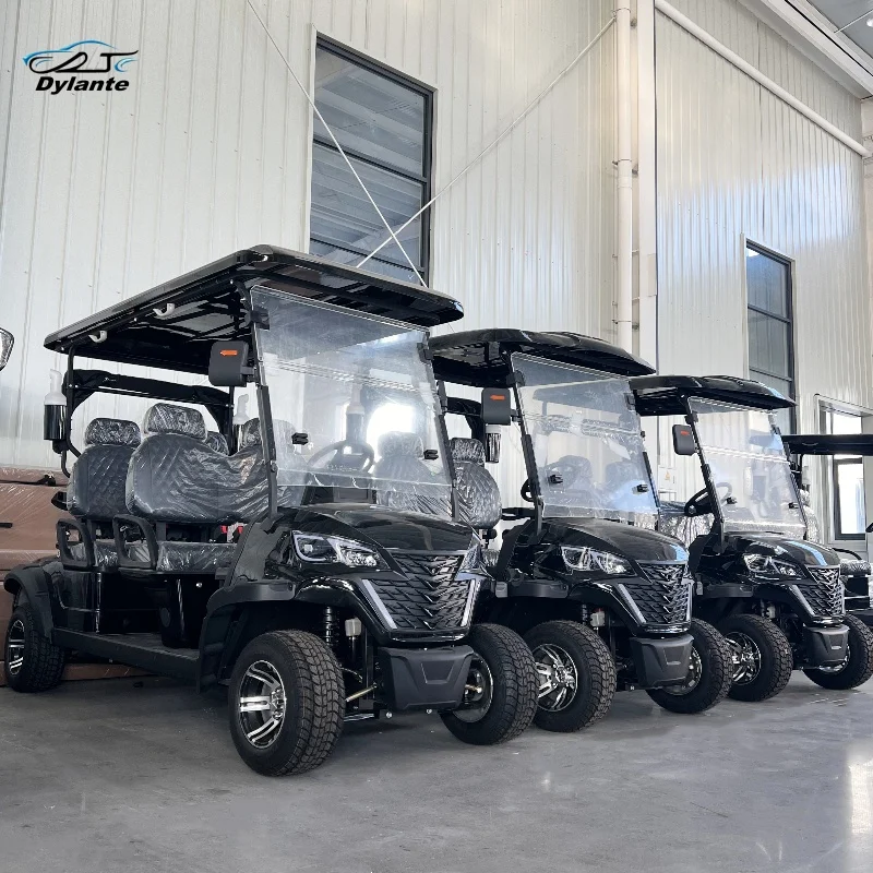 جديد وصول تلون 2 4 6 8 10 12 مقاعد على الطرق الوعرة الشارع النادي القانوني سيارة الصيد عربات التي تجرها الدواب عربة جولف كهربائية #3