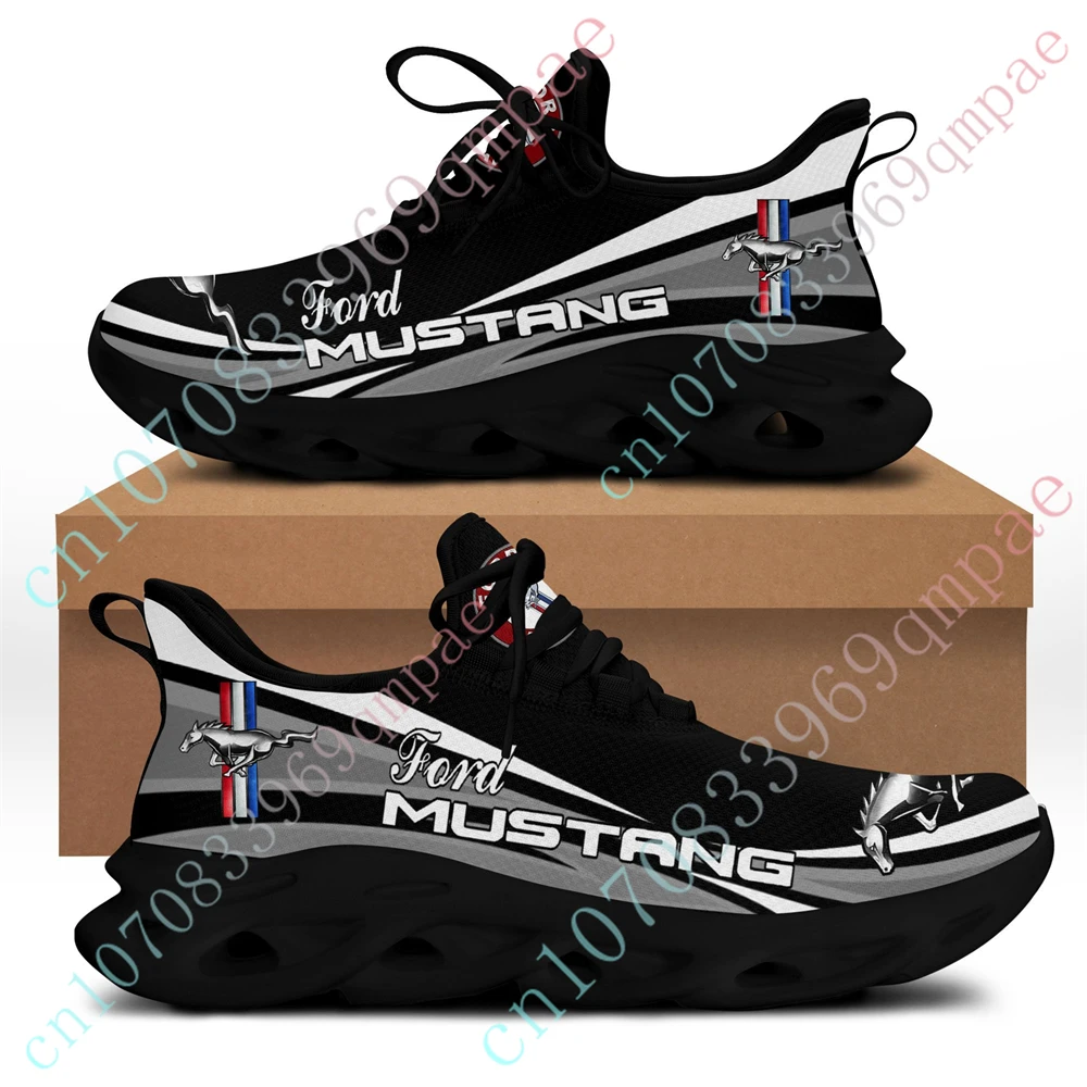 Mustang Male Sneakers Casual Running Shoes Lightweight Men's Sneakers Big Size Unisex Tennis Sports Shoes For Men Custom Logo