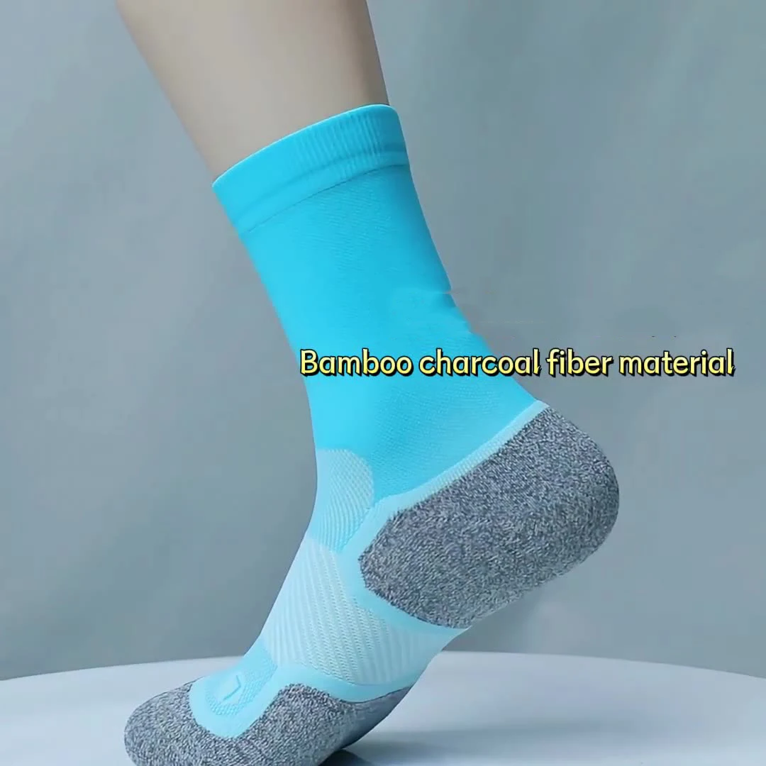 

Outdoor Marathon Professional Running Socks For Men Women Fiber Comfortable Breathable Towel Bottom Sports Socks 2025 New