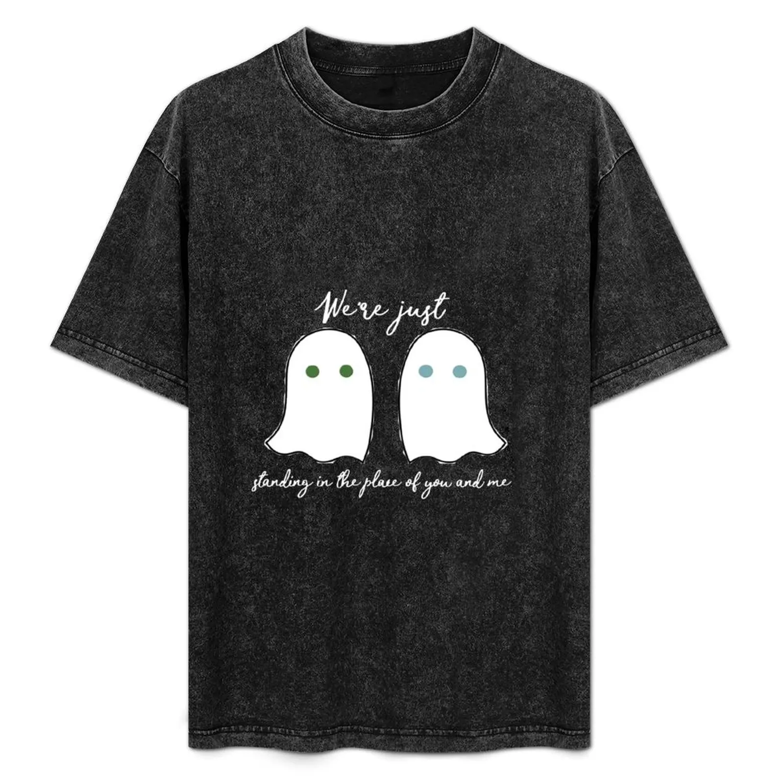 

two ghosts - larry stylinson T-Shirt summer 2025 Louboutins summer tops men clothes