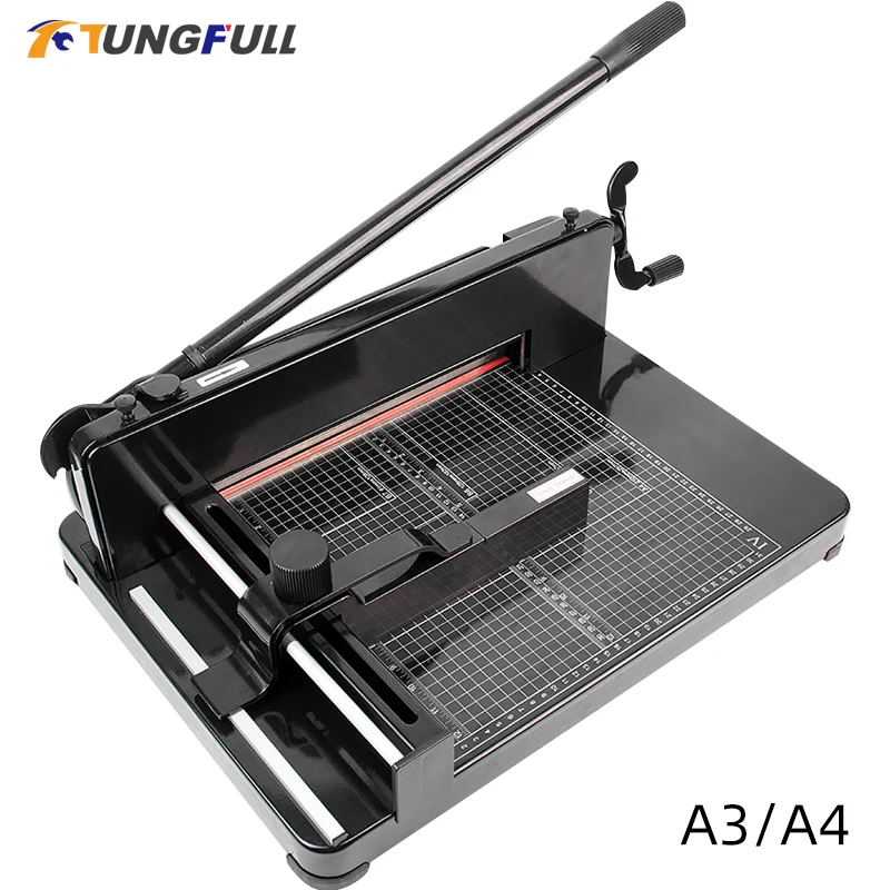 Heavy Duty Guillotine Paper Cutter Desktop Paper Cutting Machine Paper Trimmer Guillotine Cutter A4 Paper Photo Cutting Tools