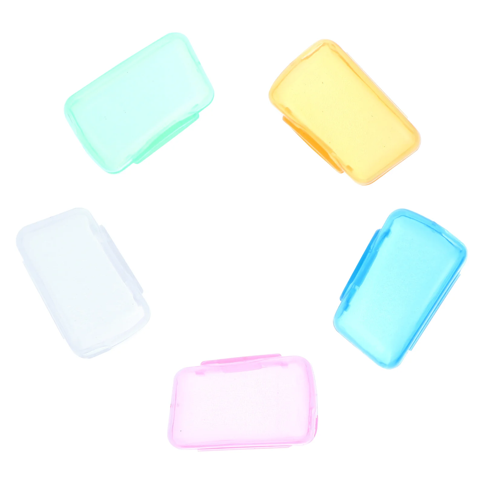 

30 Pcs Cover Protective Cap Portable Travel Outdoor Camping Dustproof Dustproof Toothbrush Cap Hygienic Plastic Holder