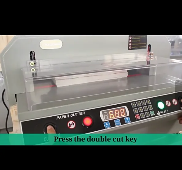 WD-450VSG+ High Precise Digital Auto Paper Cutting Machine Paper Cutter Machine for Print Shop Advertising Company