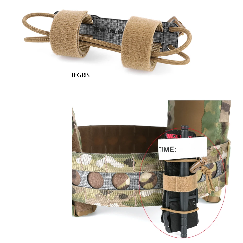 

Тактическая система Molle. Универсальная фиксированная пластина. Монтажная пластина жгута.