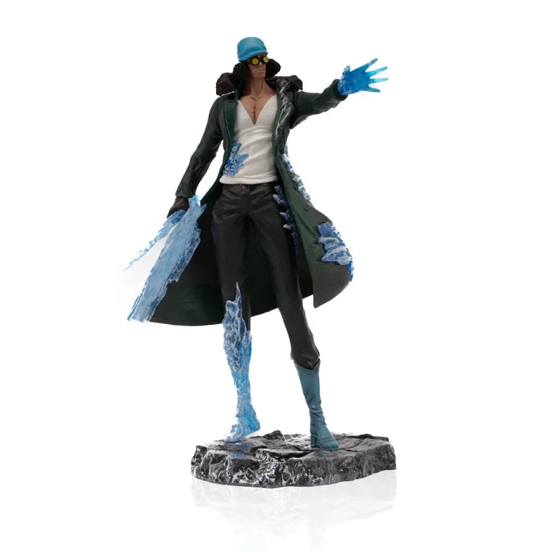 Nova Figura de Anime One Piece de 31cm, Grande Personagem Aokiji Kuzan, Figura da Era de Gelo, Modelo em PVC, Estátua, Boneco de Coleção, Decoração, Brinquedo