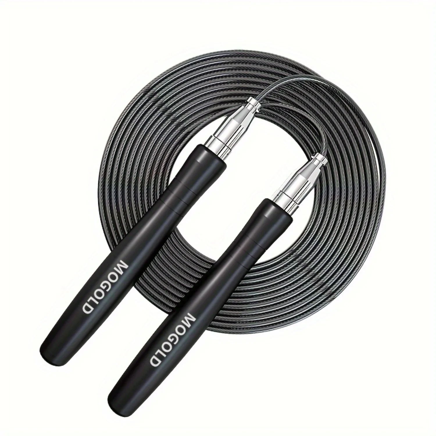 High-Quality 1pc Steel Wire Skipping Rope for Fitness, Sports, Competition - Race Speed Jump Rope