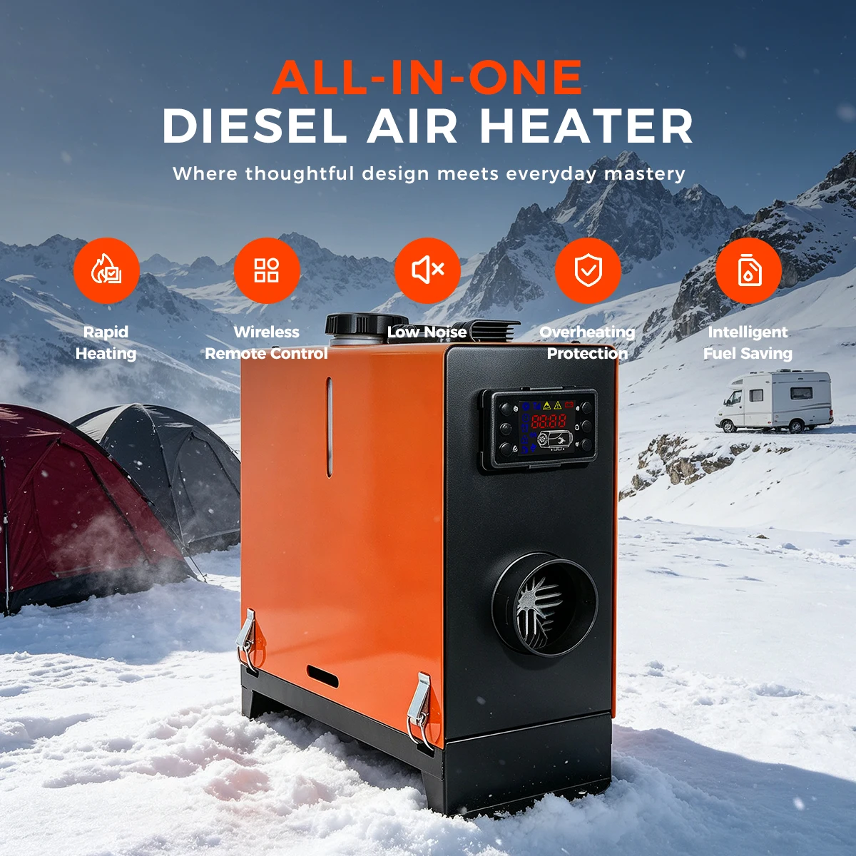 선스터 TR3 8KW 올인원 디젤 주차용 히터, 12V - Diesel Heater 8Kw Rv Camper 리뷰 및 가격