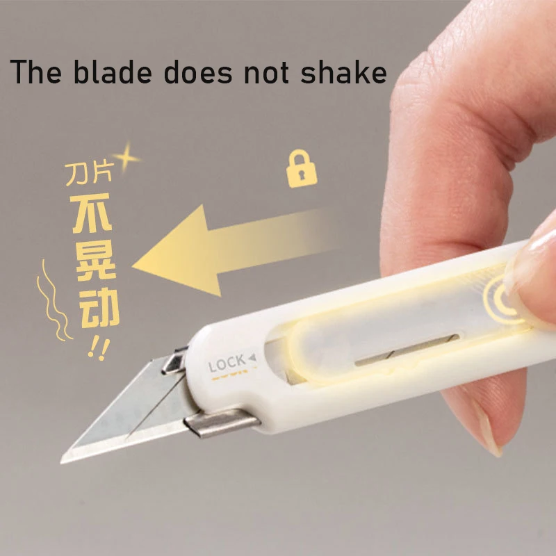 SDI Art Knife Stationery 30 ° Sharp Angle Automatically Locks Paper Cutting Manual Engraving Tool Circular Grip Does Not Shake