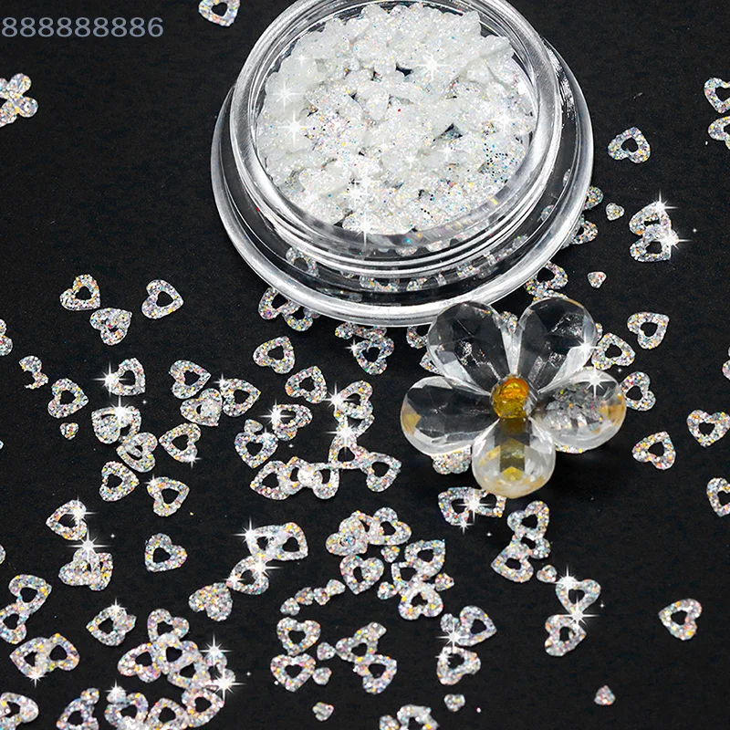 Mini Sparkling Star Nail Glitter Pentagram Nail Art Decoration Cute DIY Salon Design Accessory