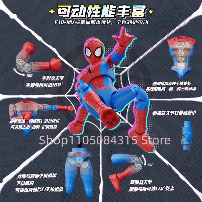 

In Stock Blokees Marvel Spider-Man All-Star Series 5 Spider-Verse Blind Box Building Blocks Assemble Toy for Kids & Collectors