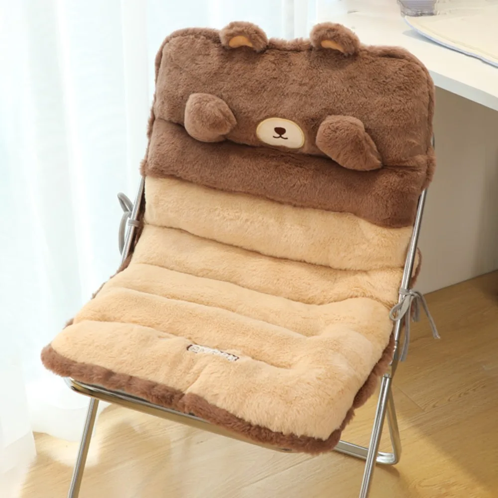 

Милая подушка для стула, утолщенная мягкая подушка для сиденья, мультяшная нескользящая подушка для автомобильного сиденья для домашнего офиса, автомобиля