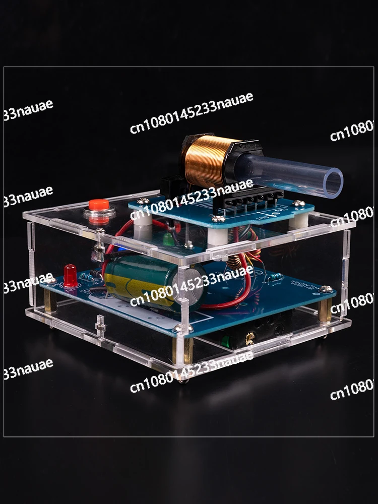 

High Voltage Magnetic Gun DIY Kit Coil Boost Module Circuit Board Welding Practice Electronic Science Experiment Parts