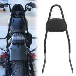 Motorcycle Rear Passenger Backrest Sissy Bars For Harley Softail Low Rider Fat Bob Street Bob Breakout 2018-2023