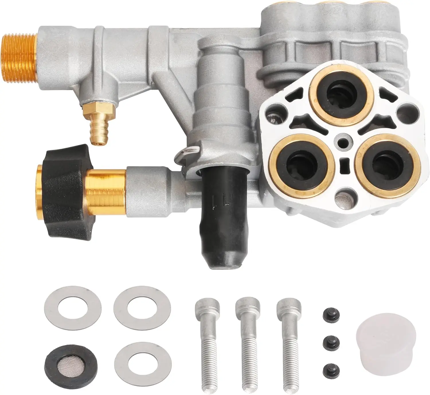 

Комплект коллектора насоса мойки высокого давления подходит для осевого кулачка 7108366, 510020, 520006