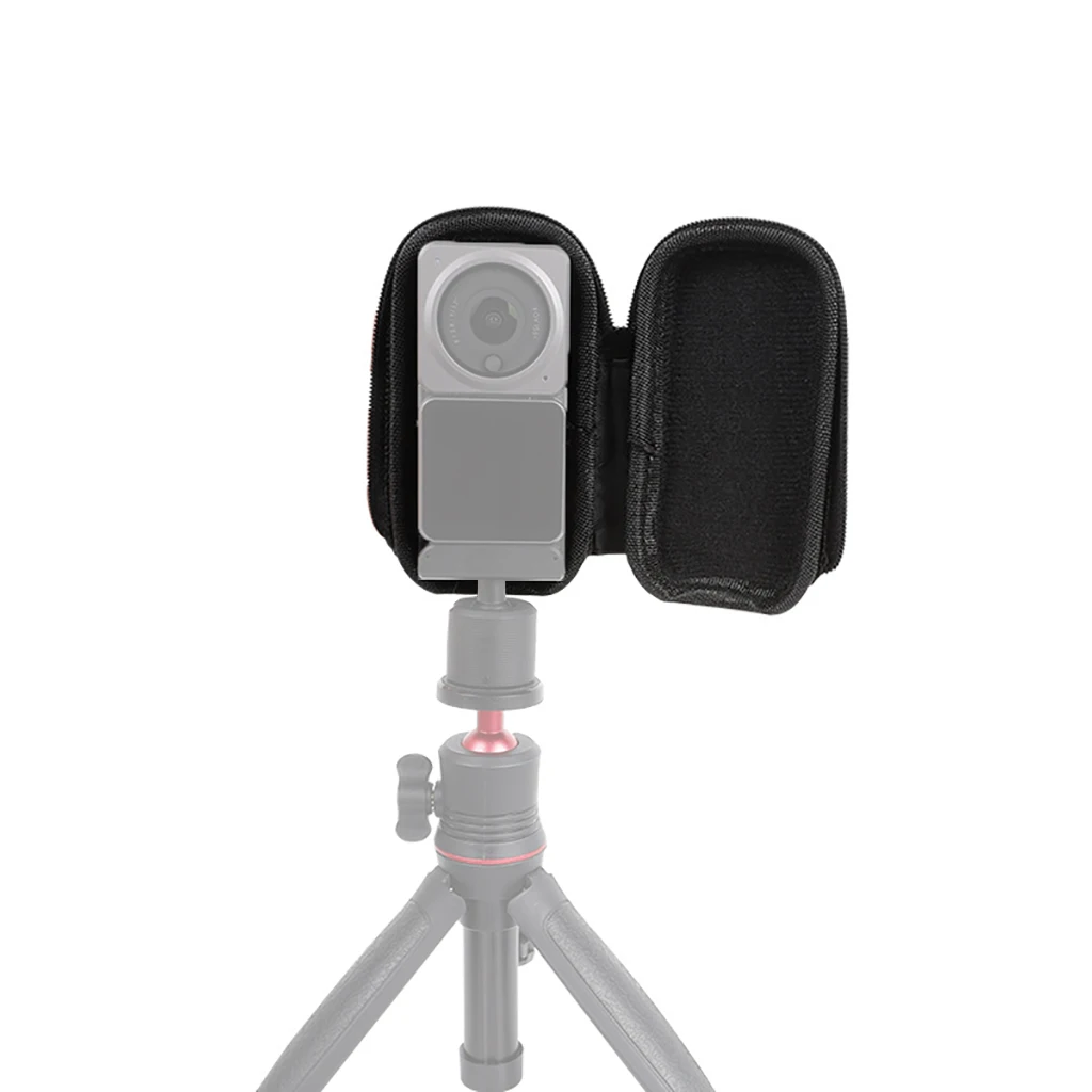 Action 2 Mini Fall Lagerung Tasche für DJI Action2 Kamera Durchführung Tragbare Box Kompatibel mit Selfie Stick Stativ Zubehör