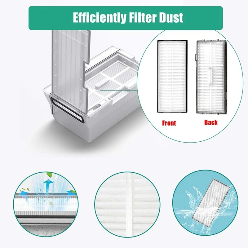 For Xiaomi Roborock S8 S8 PLUS S8+ S8 Pro Ultra Vacuum Cleaner Hepa Filter Mop Cloth Dust Bag Replacement Parts Accessories