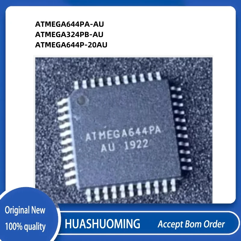 5PCS/Lot  ATMEGA644PA-AU    ATMEGA324PB-AU    ATMEGA644P-20AU  ATMEGA644PA   ATMEGA324PB