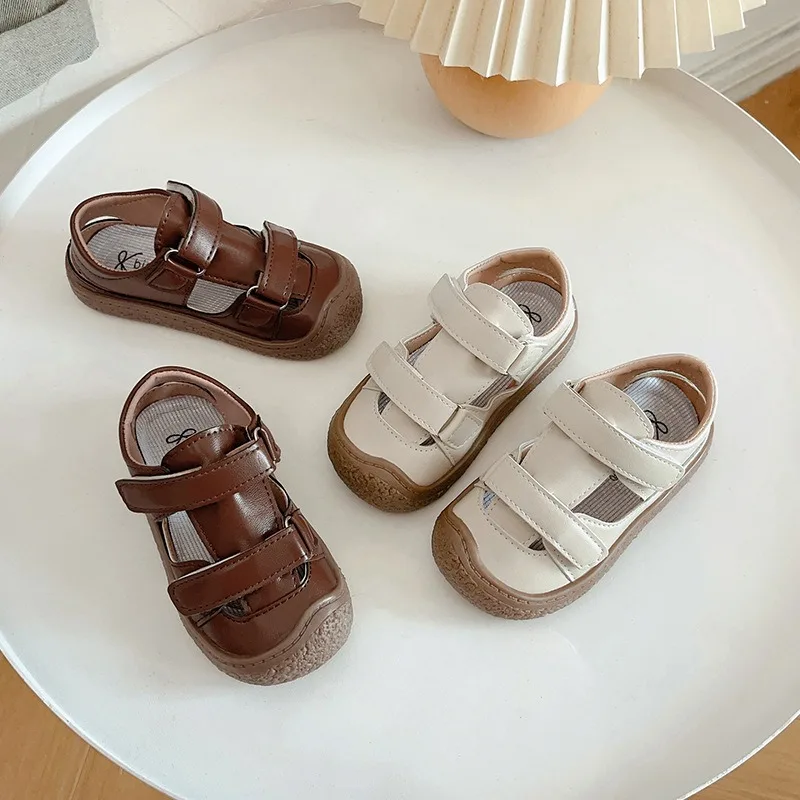 Sandalias de verano para bebés, zapatos cómodos para niños pequeños, sandalias informales de suela suave, antideslizantes, zapatos para primeros