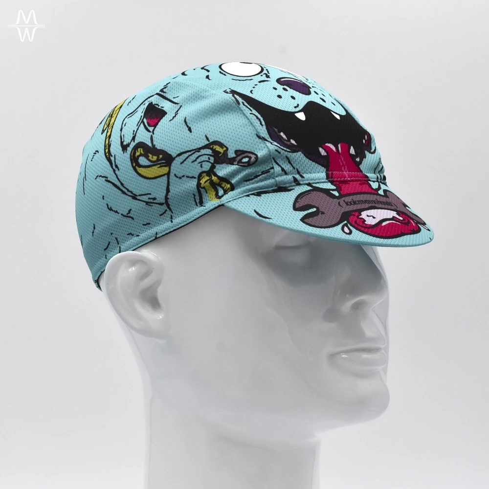 Cartoon Monster Print Cycling - Skull Cap Helmet Liner review and price