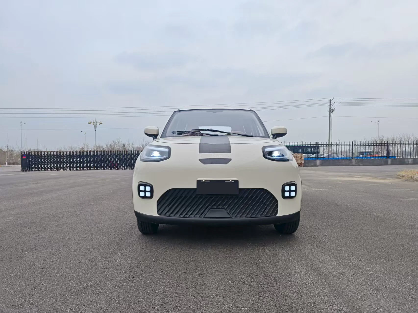 New energy electric vehicle multimedia large screen car with English system