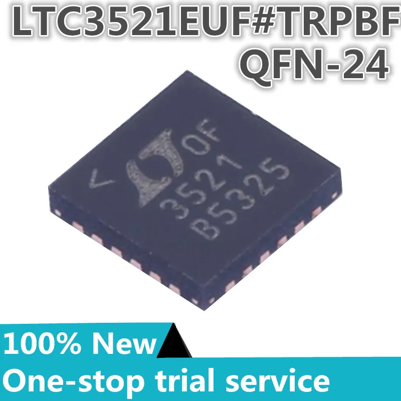 

2-100pcs %New original LTC3521EUF#PBF LTC3521EUF#TRPBF QFN-24 Silkscreen 3521 Adjustable buck boost switch regulator