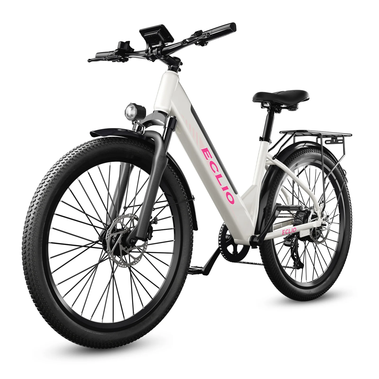 Electric Bike for Adults, 750W Peak Motor, 26” Ebike with 48V 10Ah Built-in Battery, 30-48 Miles Range, 20 MPH, 7-Speed Commuter Electric Bicycle for Men and Women, UL 2849 Safety Standard