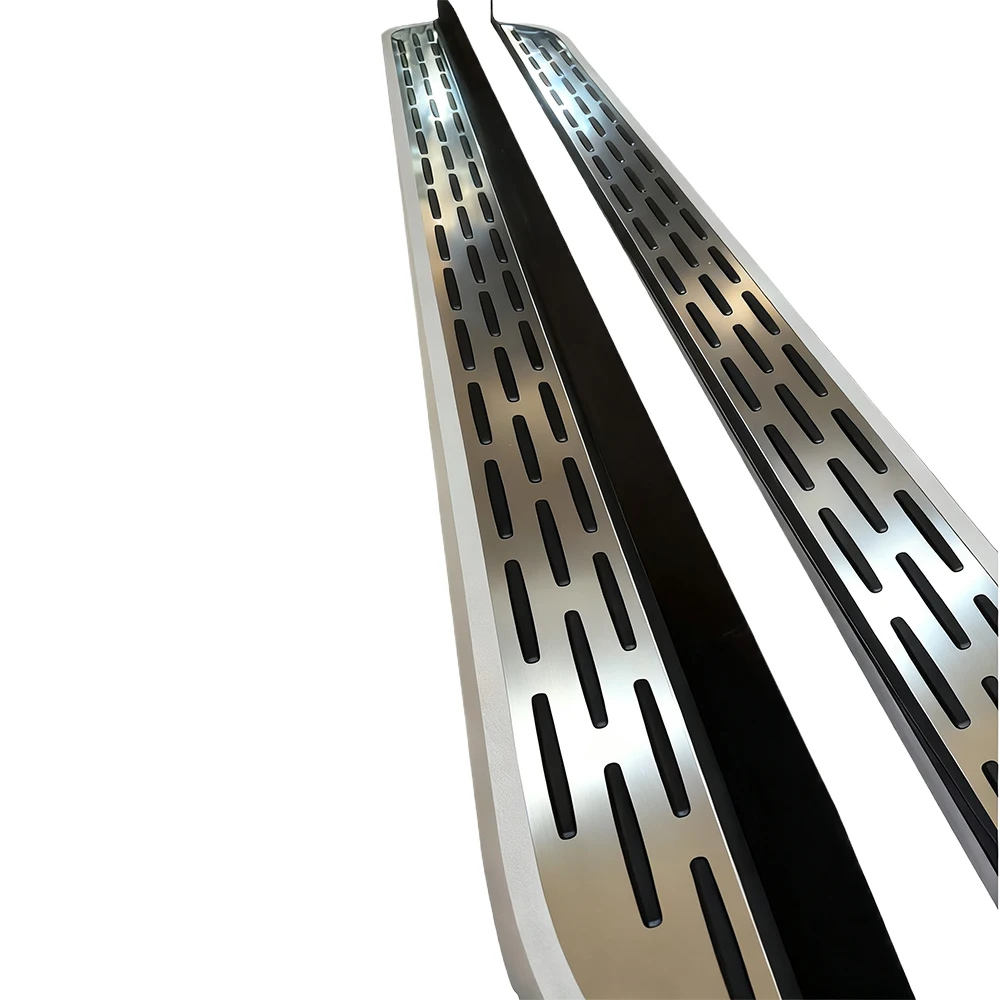 2 قطعة مناسبة لـ DS 7 DS7 كروس باك 2018-2025 لوحات الجري خطوات جانبية Nerf Bar الألومنيوم (مع الأقواس) #6