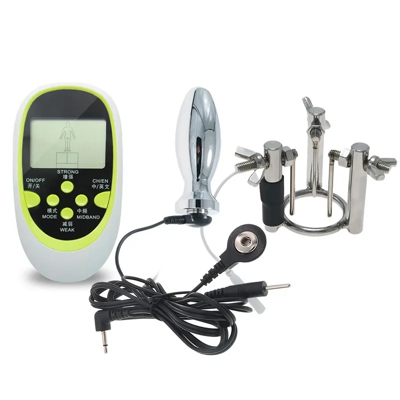 Sex Products Medical Themed Toys Anal Plug Pulse Massage Electric Shock Butt Plug Anal Prostate Massage Sex Toys For Couples