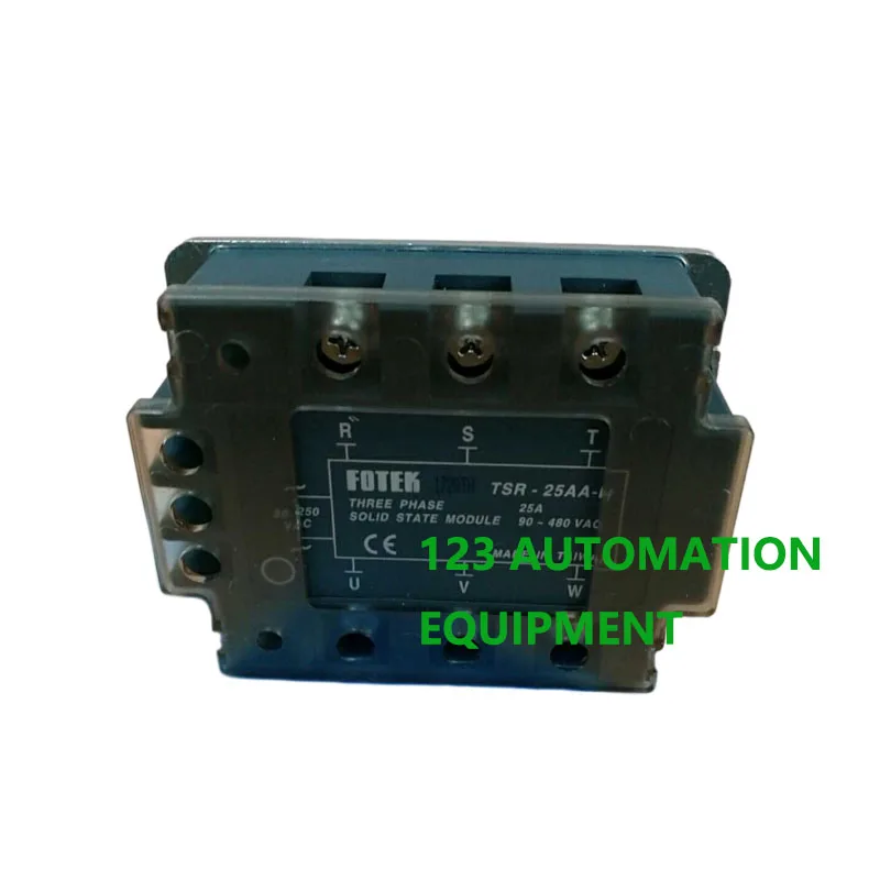 

Authentic New FOTEK TSR-25AA 40AA-H Fotek Three Phase Solid State Relay 25A 40A SSR ac ac