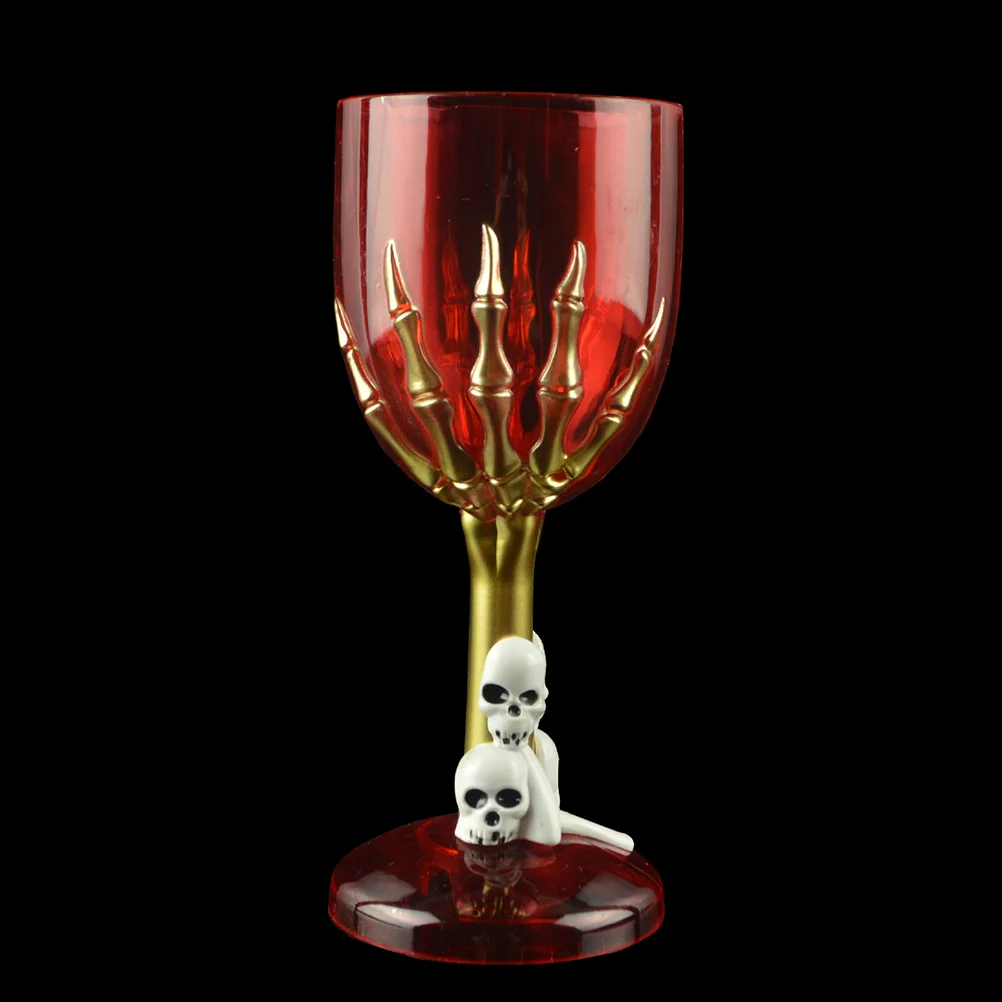 

Skulls Claw Chalices Cups Carnival Cups Plastic Cup Ghost Paw Skull Head Cup Plastic Goblet Party Supplies Random Color