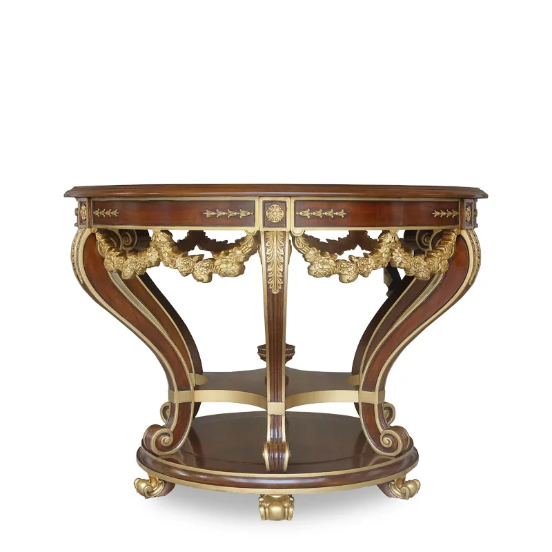 

Taiwan British Windsor Fort Series Decorative Table Hotel Lobby Flower Table End View Decorative Table