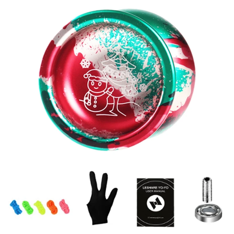 

LESHARE Yoyo Magic Yoyo Christmas Version Yoyo Ball With Sleep Function 2-In-1 Professional Fancy Yoyo Ball