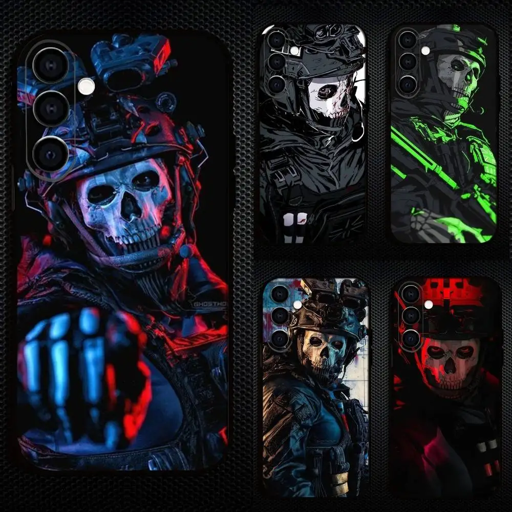 

C-Call of G-Game Duty Phone Case For Samsung Galaxy A73,A72,A71,A70,A53,A52,A51,Others Soft Black Cover