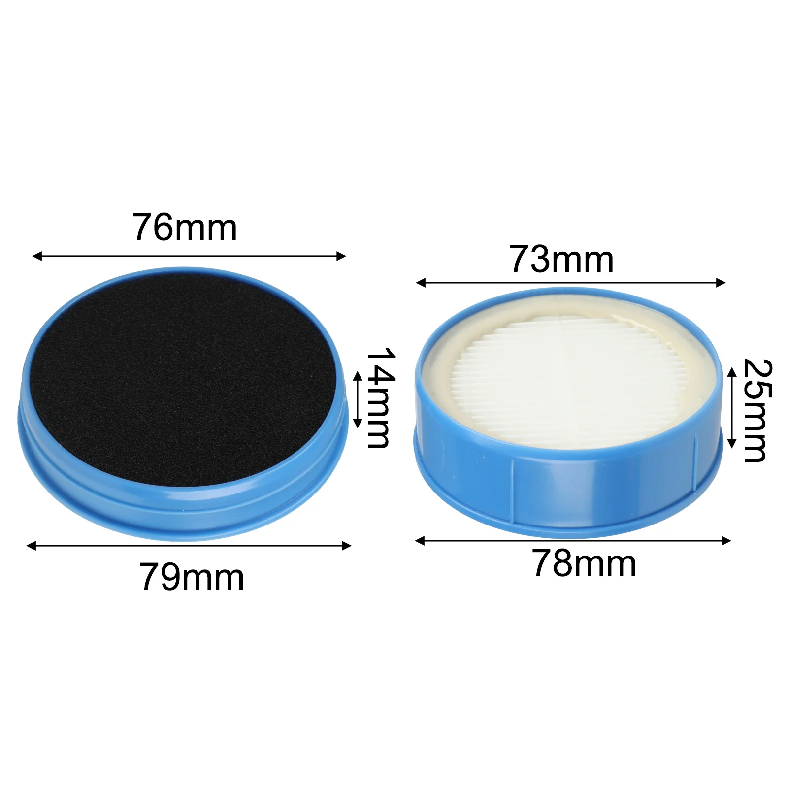 2 Pre Filters and 4 Fine Dust Filters for AEG Series 7000 6000 Cordless Vacuum Cleaner to Optimal Filtration Performance