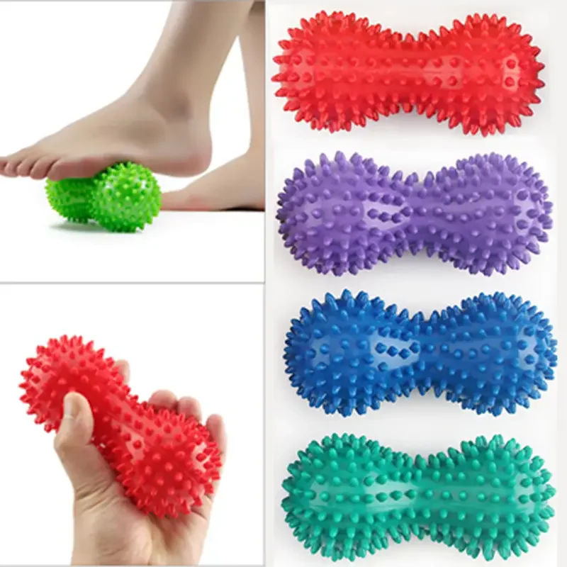 Soft Spiky Massage Peanut Balls Massage Roller Ball Deep Tissue Massage Tool For Foot Massage Muscle Relief Myofascial Release