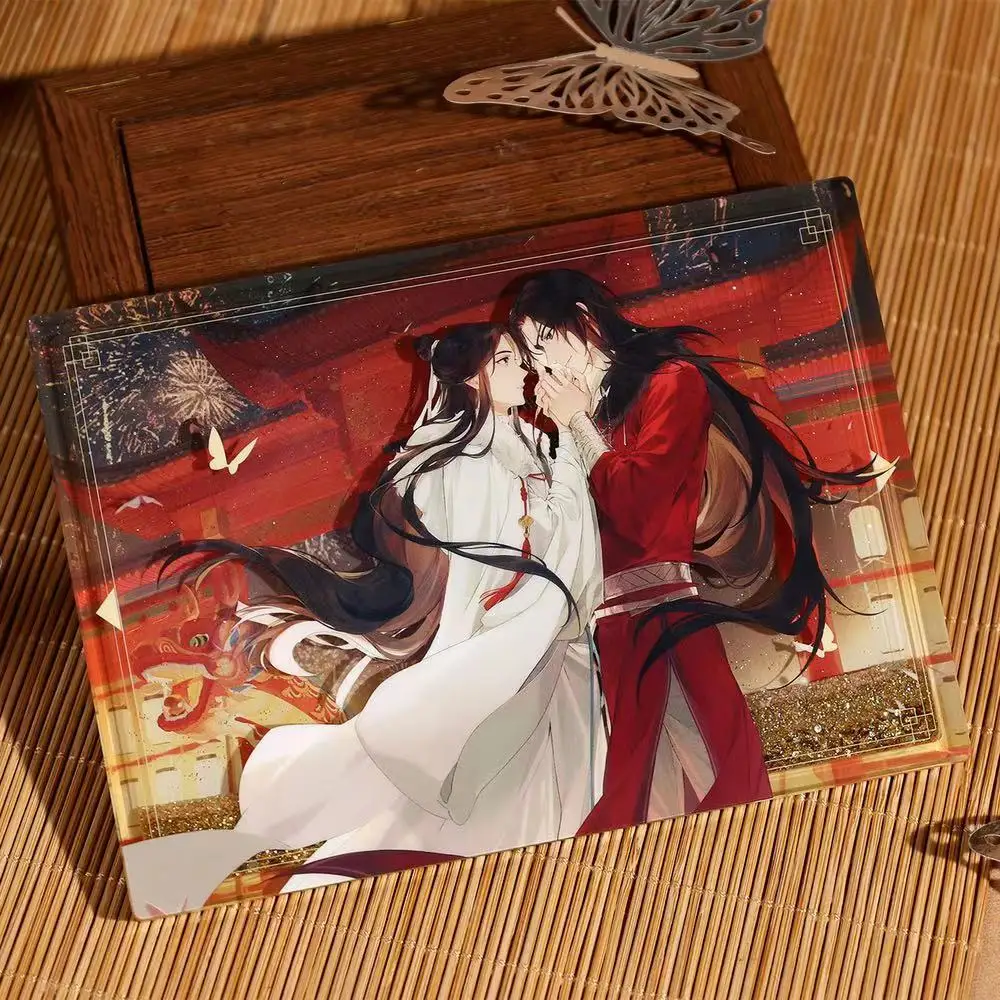 TGCF-Anime الكرتون الرمال المتحركة الاكريليك سطح المكتب حلية ، تأثيري ، هدية رسمية للأطفال ، تيان قوان سي فو Xie ، ليان هوا تشنغ ، طلب مسبق