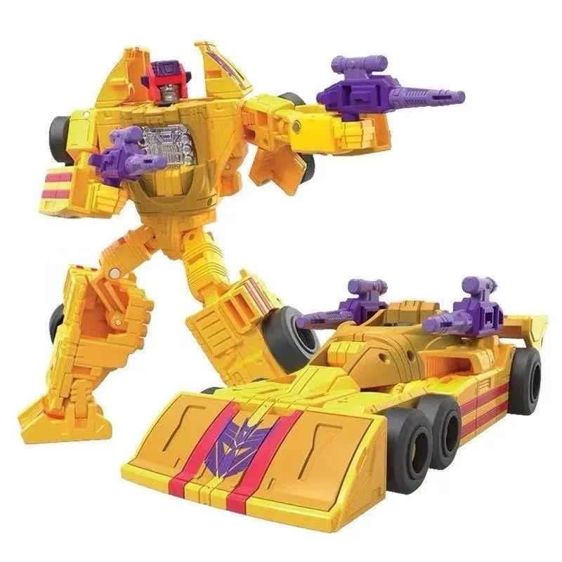 

[В наличии] Оригинальная коллекционная фигурка Hasbro Transformers Legacy Dragstrip, 14 см, класс Deluxe, аниме-фигурка, модель, подарок, игрушка