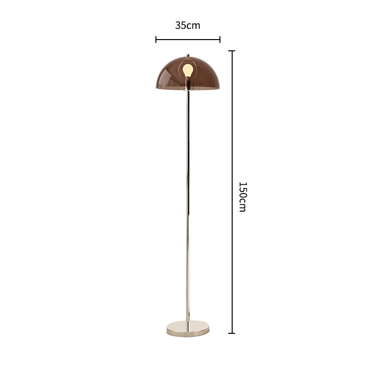 Imagem -05 - Cogumelo Led Floor Light Nordic Creative Lamp Sala de Estar Quarto de Hotel Sofá Side Estudo Quarto Design Moderno