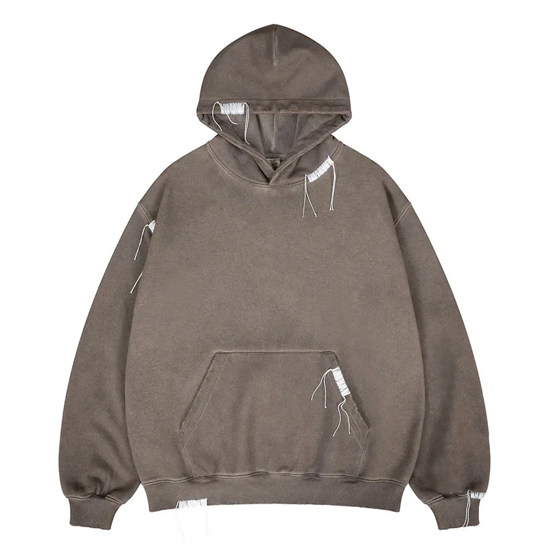 

Vintage Hip Hop Streetwear Sweatshirt Harakuju Loose Autumn Pullover Hoodies For Male