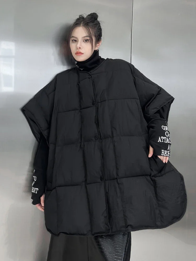 

Ladies Vest Coat 2025 Winter Vintage Cotton-padded Keep Warm Women's Sleeveless Jackets