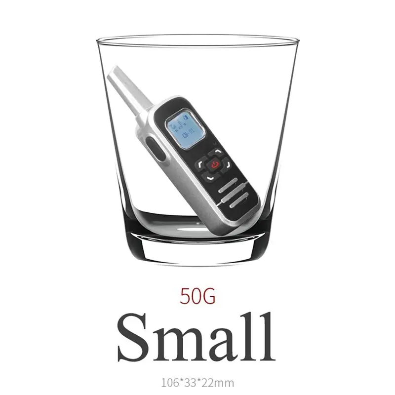 SWXF T-BL6 Two Way Radio 32 Channel 400-520Mhz with LCD Display Ham Radio MINI Bluetooth Walkie Talkie