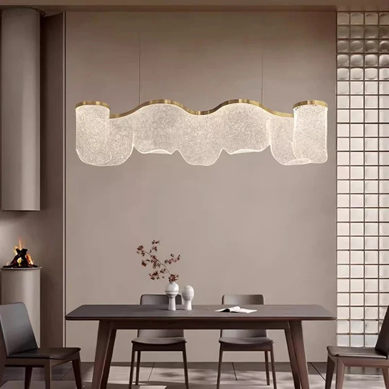 ديكور المنزل الحديث LED حلقة الثريا تستخدم لطاولة الطعام المطبخ مطعم غرفة المعيشة قلادة مصباح إضاءة داخلية