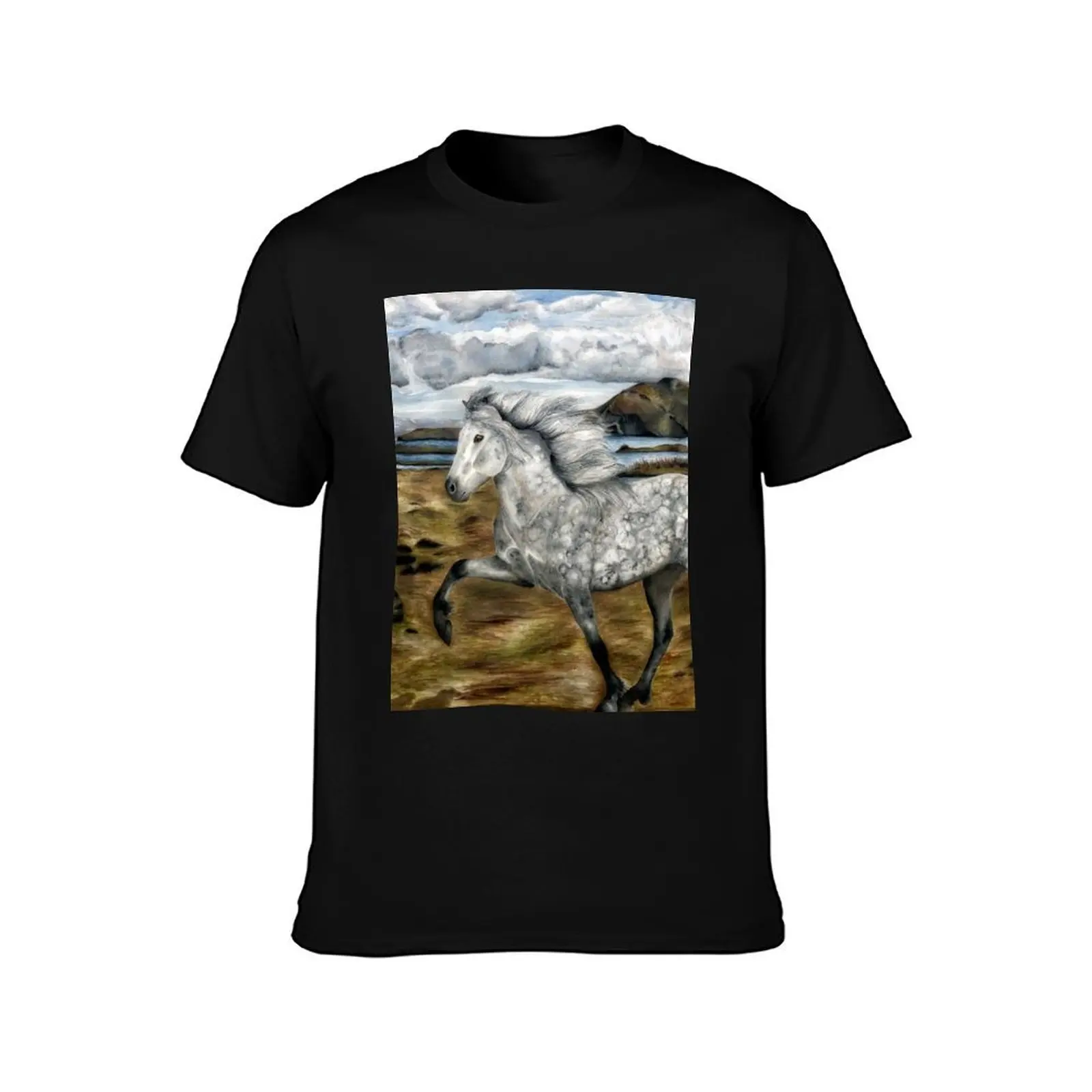Charismatic Icelandic Horse T-Shirt Plus Size All Match Tee Shirt T-Shirt